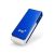 PQI 16GB U262 Flash Drive - Rotatable Design, Metallic Look And Hairline Finish Design, USB2.0 - Deep Blue