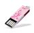 PQI 16GB i812 Flash Drive - 360 Degree Swivel Guard Lid, Water, Dust And Shock Proof, USB2.0 - Pink