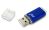 PQI 4GB U273 Flash Drive - High Quality Metallic Casting, Portable Document Management Tool, USB2.0 - Deep Blue
