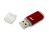 PQI 16GB U273 Flash Drive - High Quality Metallic Casting, Portable Document Management Tool, USB2.0 - Red
