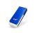PQI 8GB U262 Flash Drive - Rotatable Design, Metallic Look And Hairline Finish Design, USB2.0 - Deep Blue