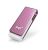 PQI 32GB U262 Flash Drive - Rotatable Design, Metallic Look And Hairline Finish Design, USB2.0 - Pink