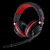 ThermalTake DRACCO Captain Gaming Headset - Black/RedHigh Quality, 50mm Neodymium Magnet, Omni-Directional, 2x 3.5mm Plug, In-Line Controller, Microphone Mute On/Off, Comfort Wearing