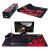 Ozone_Gaming_Gear Ground Level Evo Mousepad - Super Sized - Rubberized Base, Soft Cloth Surface, Perfect Glide, 900x450x3mm - Black/Red