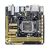 ASUS Z87I-PRO MotherboardLGA1150, Z87, 2xDDR3-1600, 1xPCI-Ex16 v3.0/2.0, 6xSATA-III, RAID, 1xGigLAN, 8Chl-HD, USB3.0, Bluetooth, WiFi-n, DVI, HDMI, DP, Mini-ITX