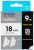 Epson S626106 Tape Folder Tab 18mm (Black On White) 9 Metres