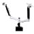 SilverStone ARM22SC ARM Dual LCD Monitor Mount - Silver/BlackSteel, Aluminum Alloy, Plastic, Support Flat Panel Size up to 24