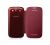 Samsung Flip Cover Case - To Suit Samsung Galaxy S3 - Garnet Red