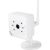 Vivotek IP8131W Cube Network Camera - 1 Megapixel CMOS Sensor, 30 FPS @ 1280x800, Real-Time H.264, MJPEG Compression (Dual Codec), Two-Way Audio, 802.11b/g/n WLAN - White