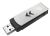 Corsair 32GB Voyager LS Flash Drive - Premium Retracting Design, Brushed Metal Housing Resists Scratches And Fingerprints, USB3.0 - Black/Silver