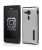 Incipio DualPro Shine Dual Protection with Aluminum Finish - To Suit Sony Xperia SP - Silver/Black