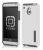 Incipio DualPro Hard-Shell Case with Silicone To Suit HTC One Mini - White/Grey
