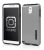 Incipio DualPro SHINE Dual Protection with Aluminum Finish - To Suit Samsung Galaxy Note 3 - Silver/Black