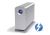 LaCie 4000GB (4TB) Little Big Disk Thunderbolt Series External HDD - Silver - 5400rpm HDD, 32MB Cache, Aluminum Enclosure With Heat Sink Design For 60% Better Cooling, 2xThunderbolt