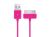 Shroom S-141 Charge & Sync Cable - To Suit iPhone 30-Pin - Pink