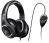 4Gamers Premium Stereo Headphones - For Playstation 4 - Black