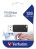 Verbatim 128GB Store `n` Go Pinstripe Flash Drive - USB2.0 - Black