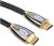 Astrotek Premium HDMI Cable - 19-Pin Male To Male, 30 AWG, OD 6.0mm, Nylon Jacket, Goal Metal - 3M - Black