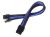SilverStone PP07-PCIBA 8-Pin To 8-Pin PCI-E Sleeved Power Cable Extension  - Black/Blue