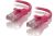 Alogic C6-02-Pink CAT6 Snagless Patch Cable - 2m, RJ45-RJ45 - Pink
