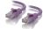 Alogic C6-10-Purple CAT6 Snagless Patch Cable - 10m, RJ45-RJ45 - Purple