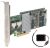 Intel RS25AB080 RAID Controller - 2-Port Mini-SAS-III, 8-Port Internal SAS/SATA-III, Low Profile MD2 - PCI-Ex8RAID 0,1,10,5,50,6,60 