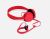 Nokia WH-520R Coloud Knocked Headphones - RedHigh Quality Sound, 40mm High Performance, Directional Microphone, Multifunction Key, 3.5mm Stereo Headphone Connector, Comfort Wearing