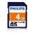 Philips 4GB SD SDHC Card - Class 10