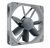 Noctua NF-S12B Redux Edition Cooling Fan - 120x120x25mm Fan, SSO-Bearing, 1200rpm, 59CFM, 18.1dBA