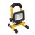 O-Lin FLCW10WR 10W LED Portable Work Lamp Flood Light 900Lm 4400mAh with Main & Car Charger Cool White Epistar Chip SAA
