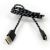 Astrotek C165-06BN-1 USB2.0 Round Cable AM/Micro B 5-Pin, Nylon Jacket, RoHS - Black