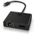 HP K1V16AA Micro USB To USB/Ethernet Adapter - Black