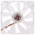 ThermalTake 140mm Pure 14 LED Fan - Red LED/Clear Frame140x140x25mm, Sleeve Bearing, 1000RPM, 55.236CFM, 20dBA