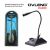 OVLENG OV-M900 3.5mm Plug Microphone with Desk Stand - Network Omni-Directional For Online Chat - Black
