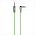 Belkin MIXITUP Aux Cable - Right Angles - Green
