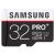 Samsung 32GB Micro SD SDHC UHS-I Pro Plus Card - Grade 3, Class 10, Read 95MB/s, Write 90MB/s, Water, Temperature, X-Ray And Magnetic Proof