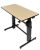 Ergotron 24-271-928 WorkFit-D, Sit-Stand Desk (Black With Faux-Birch-Grain Surface)