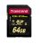 Transcend 64GB SDHC UHS-II Card - Ultimate, Read 285MB/s, Write 180MB/s