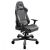 DXRacer DXR-KF57-BK King Series Gaming Chair, Neck/Lumbar Support - Black & Carbon Grey