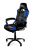 Arozzi Enzo Gaming Chair - 360 Degree Swivel Rotation, Tiltable Seat With Lock Function, Thick Padded Arm, Seat And Backrest For Comfort, Nylon Wheels - Blue/Black