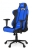 Arozzi Torretta Adjustable Ergonomic Motorsports Inspired Desk Chair - Black & BlueThick padded Arm, Seat and Backrest, 360 Degree Swivel Rotation, Adjustable Height Gas Spring, Tiltable Seat