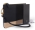 EFM_LeMans EFBLCUL900BLC Milan Clutch with OTG Charge - To Suit Most Micro USB-Charged Devices -  4,000mAh - Black/Camel