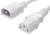 Comsol IEC-MF-01-WHT Power Extension Cable - IEC-C13(F) - IEC-C14(M) - 1M - White