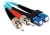 Comsol FSTSC-10-OM4 Multi-Mode Duplex Fibre Patch Cable - ST-SC - LSZH 50/125 OM4 - 10M