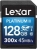 Lexar_Media 128GB Platinum II 300x SDHC/SDXC Card - UHS-I, Class 1045MB/s Read