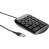 Targus AKP10US USB Numeric Keypad - Black19mm Full Sized Keys For Increased Accuracy, 3m Cord, Suitable for PC and MAC