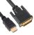 Astrotek HDMI to DVI-D Adapter Converter Cable - HDMI (Male) to DVI-D (Male) - 2M, Gold Plated