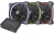 ThermalTake 140mm Riing 14 RGB Radiator Fan w. Digital Fan Hub - 3-Fan Pack, RGB LED/Black Frame - TT Premium Edition140x140x25mm, Hydraulic Bearing, 500~1400RPM, 73.91CFM, 29.4dBA
