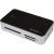 Startech USB3.0 Multi Media Flash Card Reader w. 2-Port USB3.0 Hub & USB Fast Charge Port - USB3.0, Black