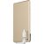 Mophie Powerstation Plus Mini 4000mAh Integrated Micro USB and Lightning Cable - Gold